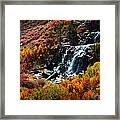Lundy Canyon Falls Framed Print
