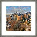 Luxembourg Fortification Framed Print