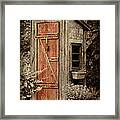 Luxury Outhouse Framed Print
