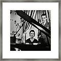 Lynn Fontanne And Alfred Lunt At A Piano Framed Print