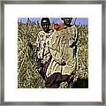 Maasai Boys Framed Print