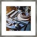 Machine Shop Framed Print