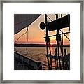 Madeline Grand Traverse Bay Mi Framed Print