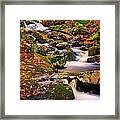 Madison Cascades Framed Print