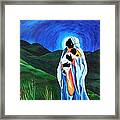 Madonna And Child  Hope For The World Framed Print