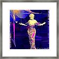 Mae West. Ladies Embrace Your Curves Framed Print