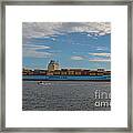 Ocean Going Freighter Framed Print