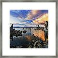 Magical Mono Lake Framed Print