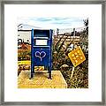 Mailbox Framed Print