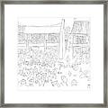 Main Street Framed Print