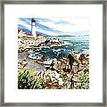 Maine Attraction Framed Print