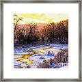 Maine Morning Inspiration Framed Print