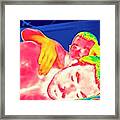 Male Couple In Bed Framed Print