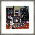 Mallory Christmas Framed Print