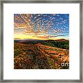 Malvern Hills Sunset 2.0 Framed Print