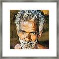 Man From India Framed Print