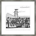 Man! I Hate To Think Of What The Collective Guilt Framed Print