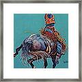 Man Up Framed Print