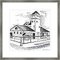 Manasquan Coast Guard Station Framed Print