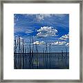 Manasquan Reservoir Panorama Framed Print