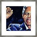 Mandela - Amandla Framed Print
