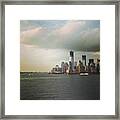 Manhattan @ Nyc 2012 Framed Print