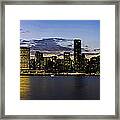 Manhattan From Gantry Framed Print