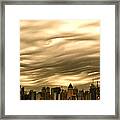 Manhattan Sky Framed Print