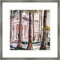 Mansion In Palo Alto Framed Print