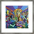 Mardi Gras Lets Get The Party Started Framed Print
