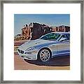 Maserati In Erice Framed Print