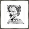 Marilyn Monroe - 016 Framed Print