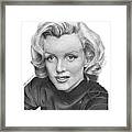 Marilyn Monroe - 025 Framed Print