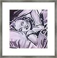 Marilyn Monroe - Bedroom Eyes Framed Print
