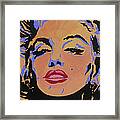Marilyn Monroe-sultry Framed Print