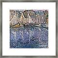 Marina In Croatia Framed Print