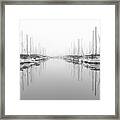 Marina - High Key Framed Print