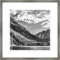 Maroon Lake Framed Print