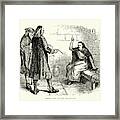 Martha Corey And Her Persecutors, Salem Witch Trials Framed Print