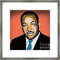 Martin Luther King Jr. Framed Print