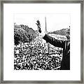 Martin Luther King The Great March On Washington Lincoln Memorial August 28 1963-2014 Framed Print
