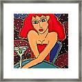 Martini Dreams Framed Print