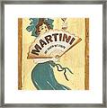 Martini Dry Framed Print