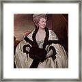 Mary Bootle, Mrs. Wilbraham Bootle, 1781 Oil On Canvas Framed Print