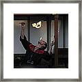 Maryland Renaissance Festival - Johnny Fox Sword Swallower - 1212100 Framed Print