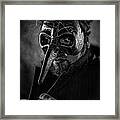 Mask Of The Red Death Framed Print