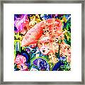 Masks Of Venice 28 Framed Print