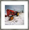 Massey Harris Mustang Framed Print