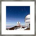 Mauna Kea Time Warp Framed Print