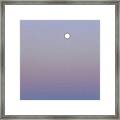 Mauve Moonlight Framed Print